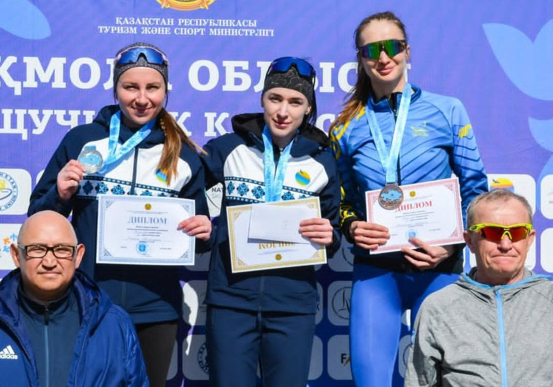 Ангелина Шурыга — бронзовый призёр чемпионата Республики Казахстан в масс-старте