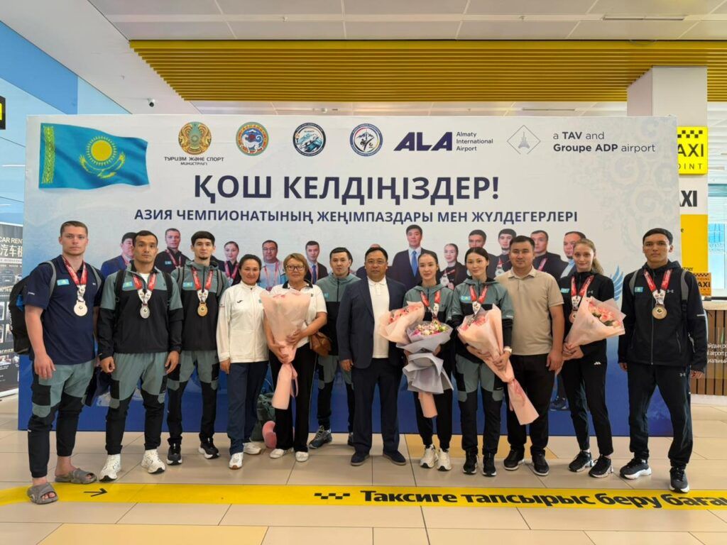 Алматылық каратэшілер Азия чемпионатынан елге оралды