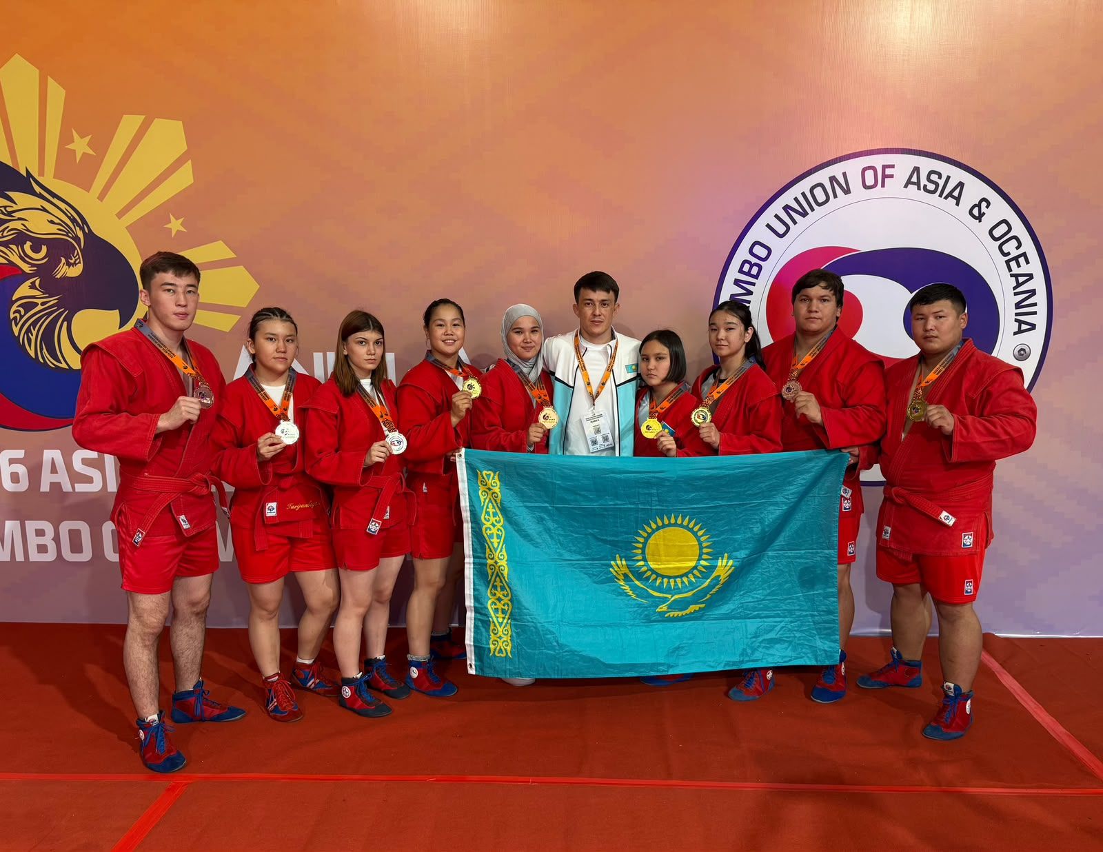 Самбодан Азия және Океания чемпионатының қорытындысы