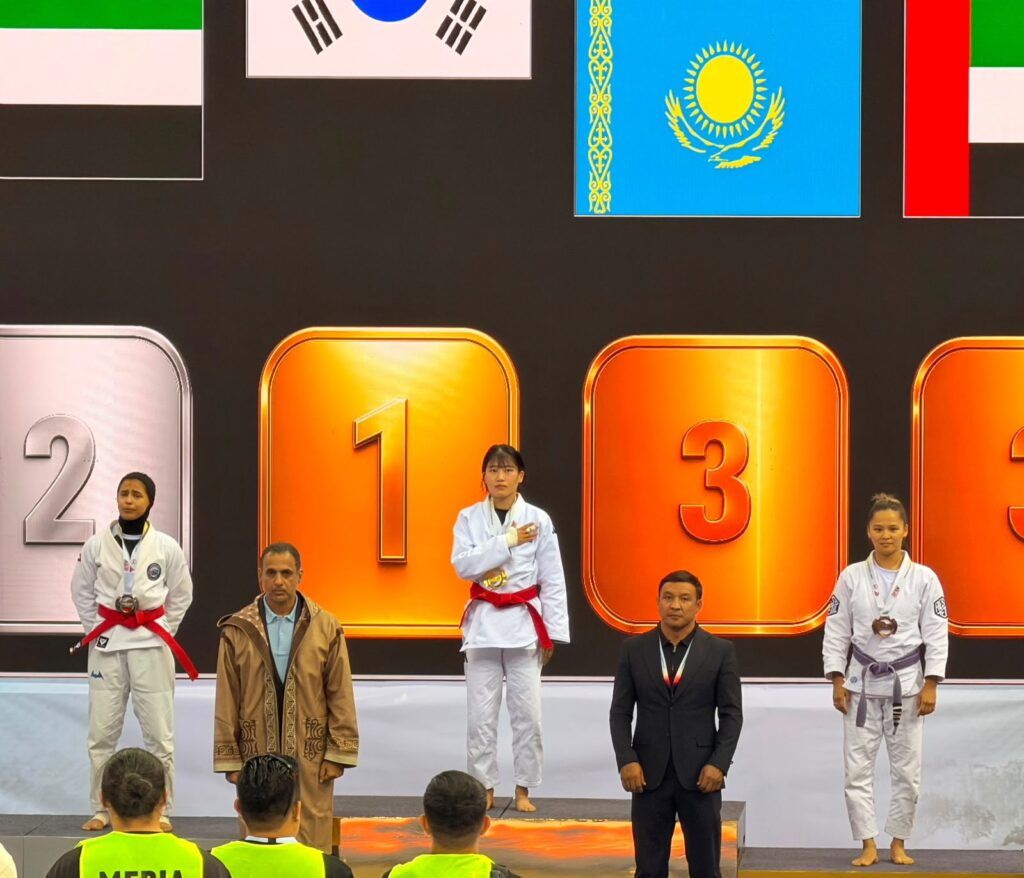 Алматы қаласының спортшылары джиу-джитсудан Азия чемпионатында үш жүлде жеңіп алды