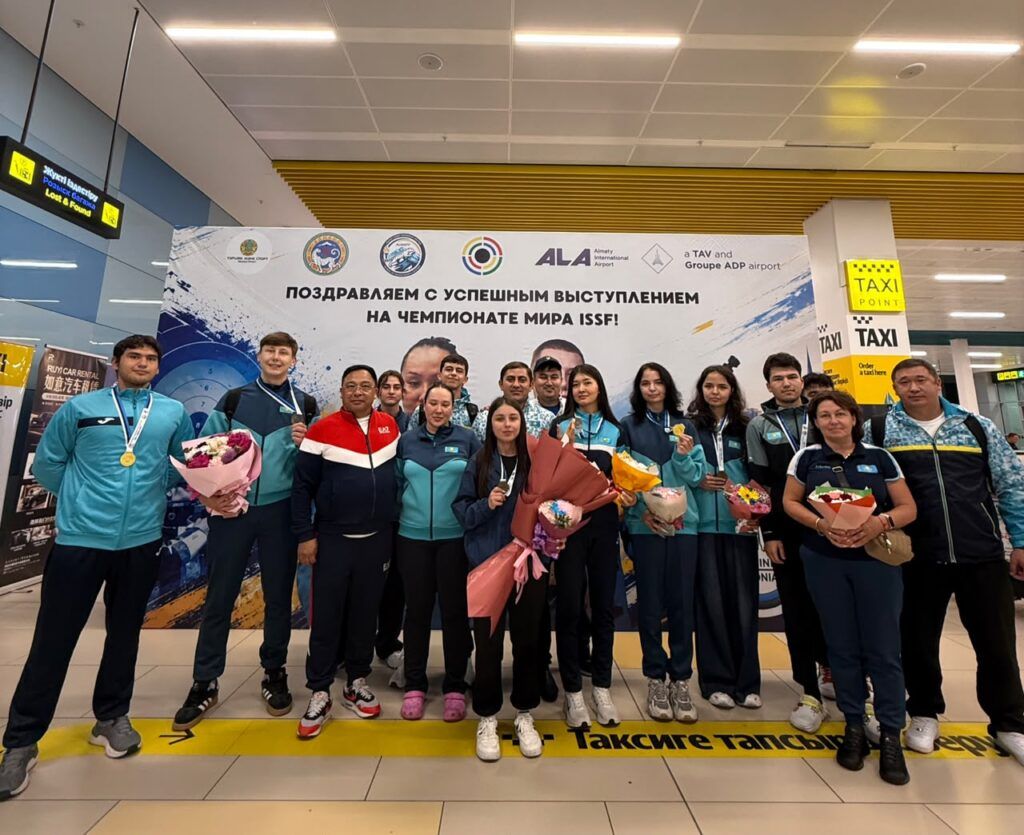 ISSF әлем чемпионатының жеңімпаздары мен жүлдегерлері елге оралды